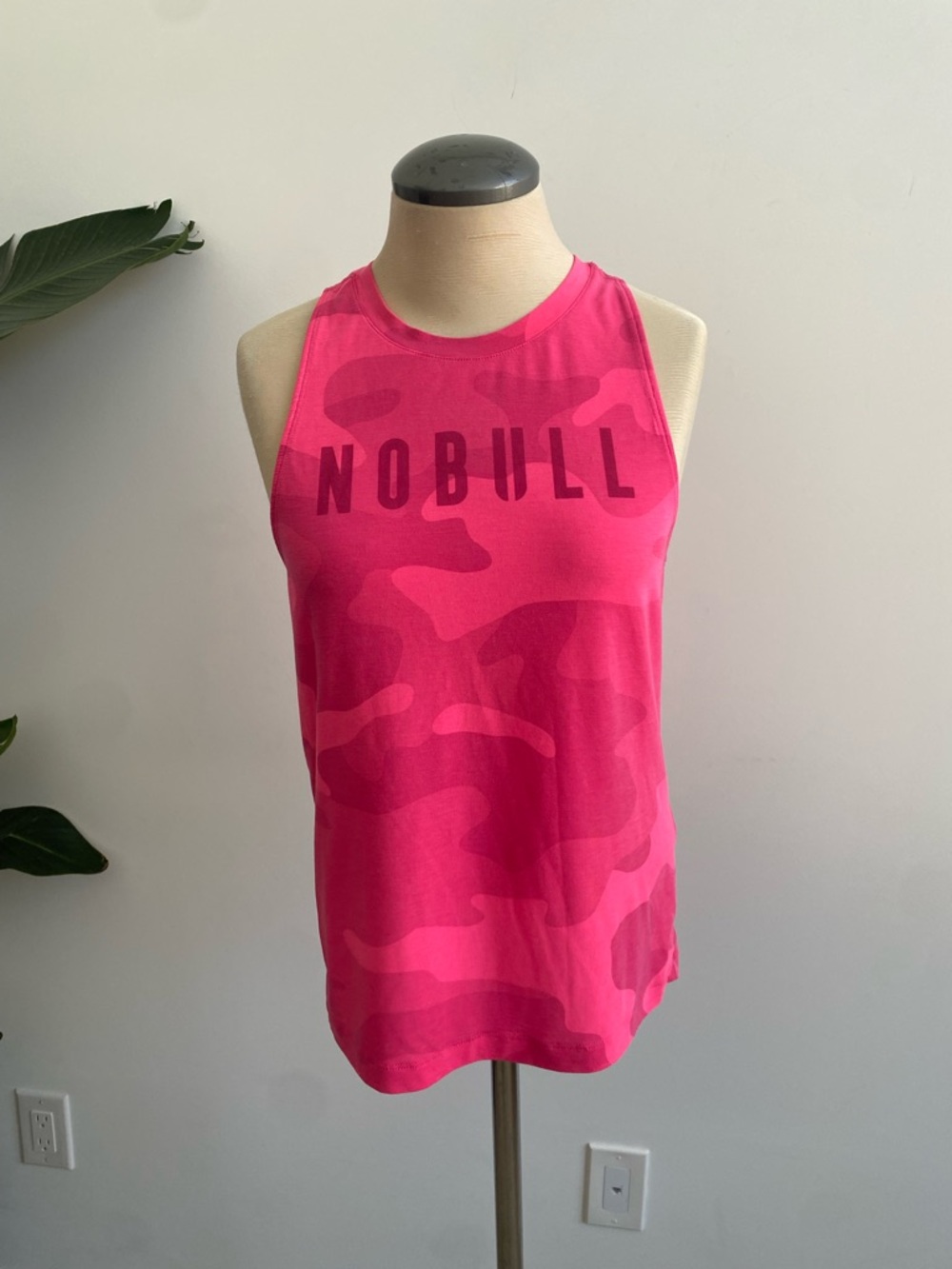 NOBULL Women's Pink Camo Muscle Tank Top 2/$15